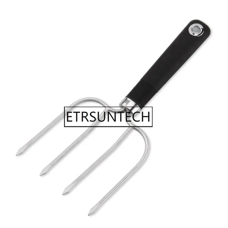 

50pcs Four Needle Stainless Steel Turkey Fork Oven Lifter Barbecue Roasting Outdoor Tools Chicken Camping