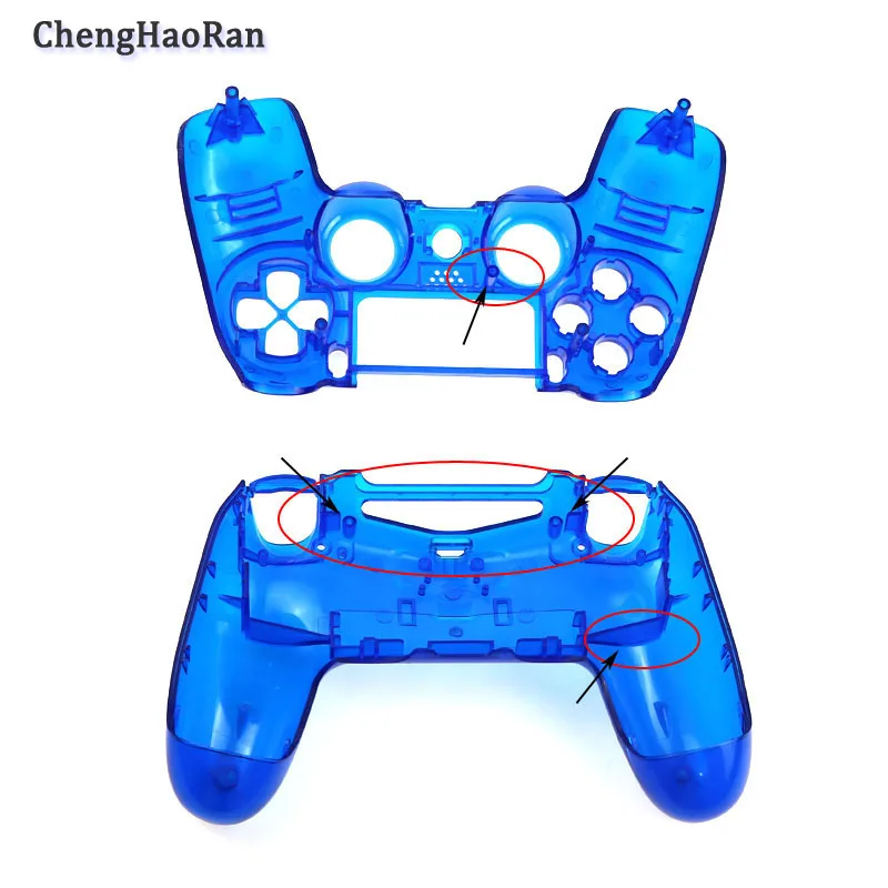 Suitable for SonyPS4 Handle Repair Accessories PS4Handle Shell Set with Accessories and Interior Frame