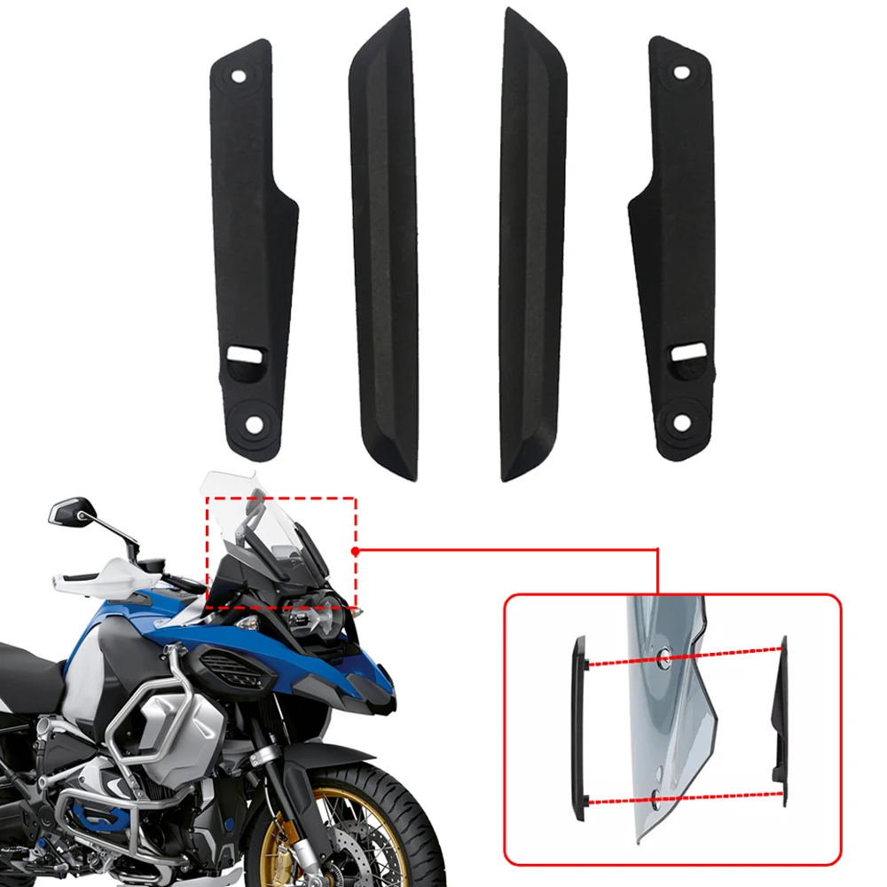 Motorcycle ABS Windshield WindScreen Trim Strip For BMW R1200GS R1250GS ADV Adventure 2013-2023 R 1200 1250 GS R1250 R1200 GSA