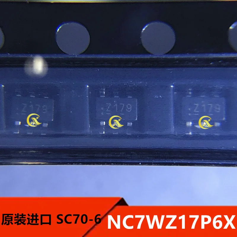 Original Sc70-6แพคเกจ NC7WZ17P6X 6พิมพ์หน้าจอ,บัฟเฟอร์ Line Controller,ผลิตภัณฑ์เดิม,10uds. ขายส่ง