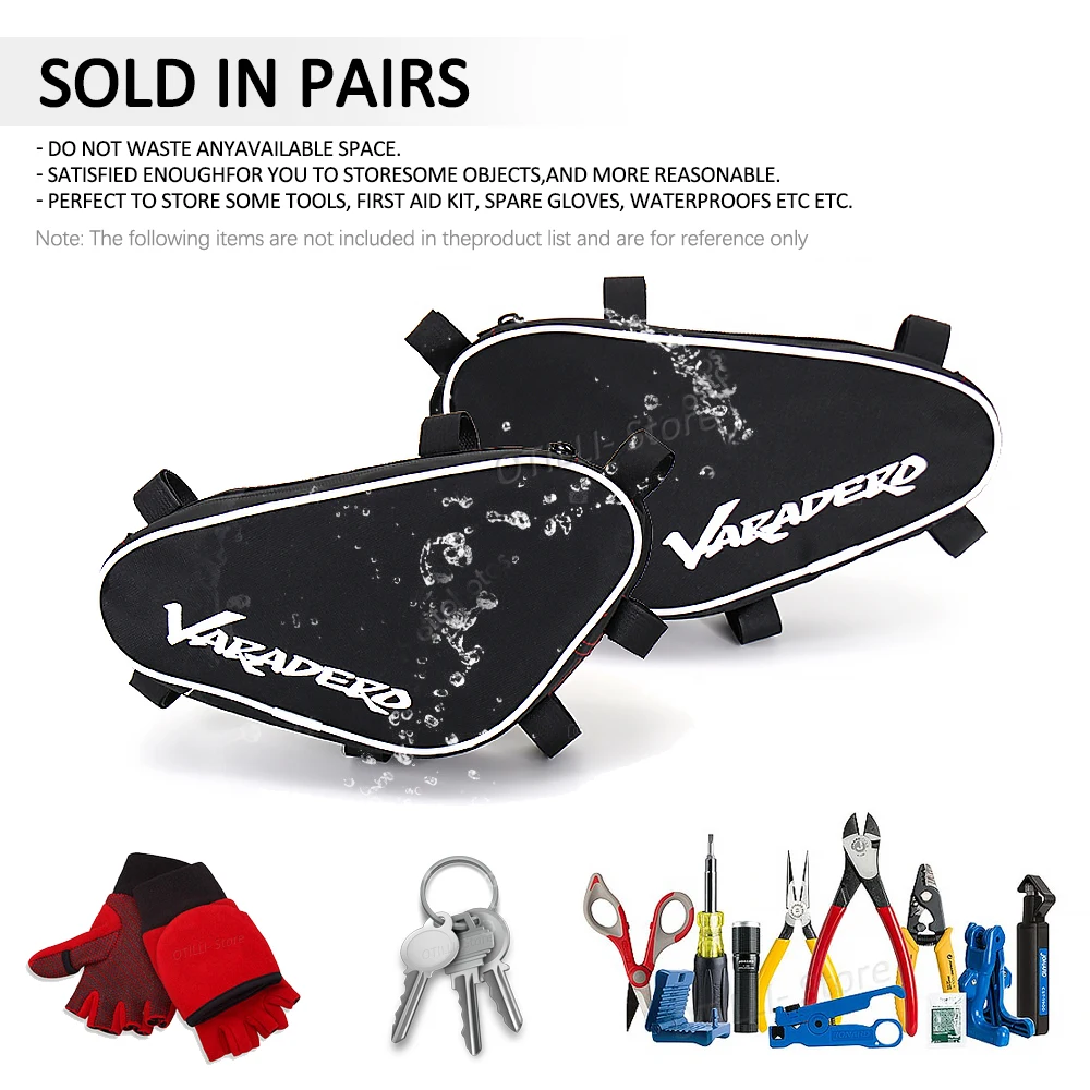 New For Givi For Kappa Frame Crash Bars Waterproof Bag Repair Tool Placement Bag For Honda Varadero XL1000 2007-2013 Motorcycle