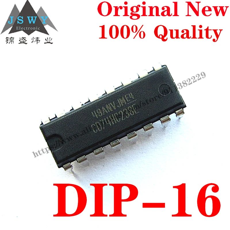 

10~100 PCS CD74HC238E DIP-16 Semiconductor Encoder Decoder Multiplexer and Demultiplexer IC Chip for module arduino Free Shiping