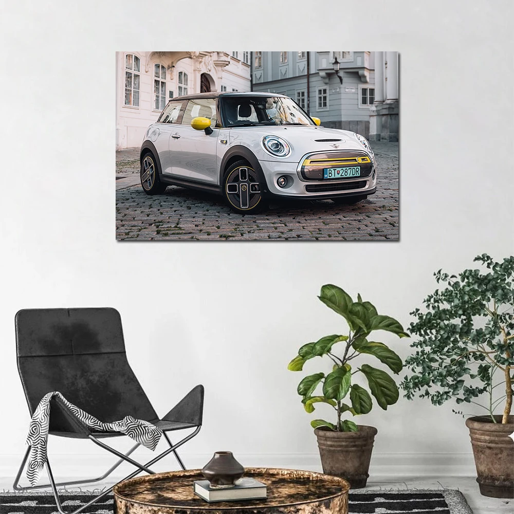 Mini Cooper S Car Canvas Painting Wall Art Poster Nordic Print Modern Picture Home Decor