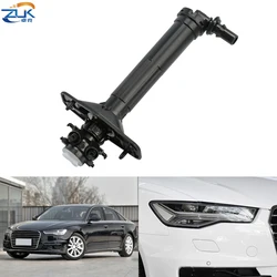 ZUK Front Bumper Headlight Washer Nozzle Headlamp Water Cylinder Pump Spray Jet For Audi A6 S6 C7 Facelift 2015 2016 2017 2018