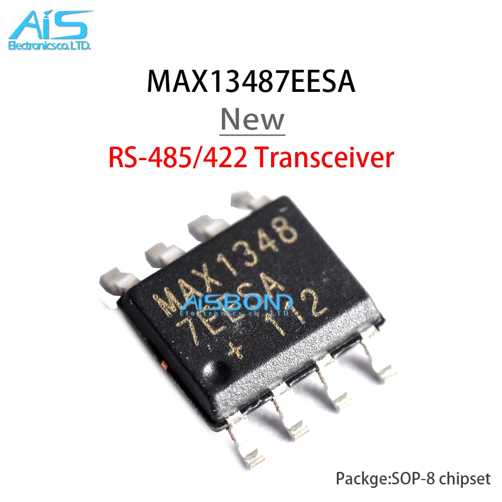 

5Pcs/lot MAX13487EESA+T MAX13487EESA MAX13487 13487 SOP8 IC SOIC-8 Half-Duplex RS-485/RS-422 Compatible Transceiver