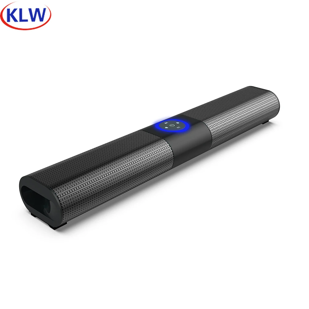 

ТВ Саундбар 5,0 Bluetooth динамик портативный сабвуфер с красочным кольцсветодиодный светильник ка FM радио USB AUX TF карта для компьютера ТВ BS20A