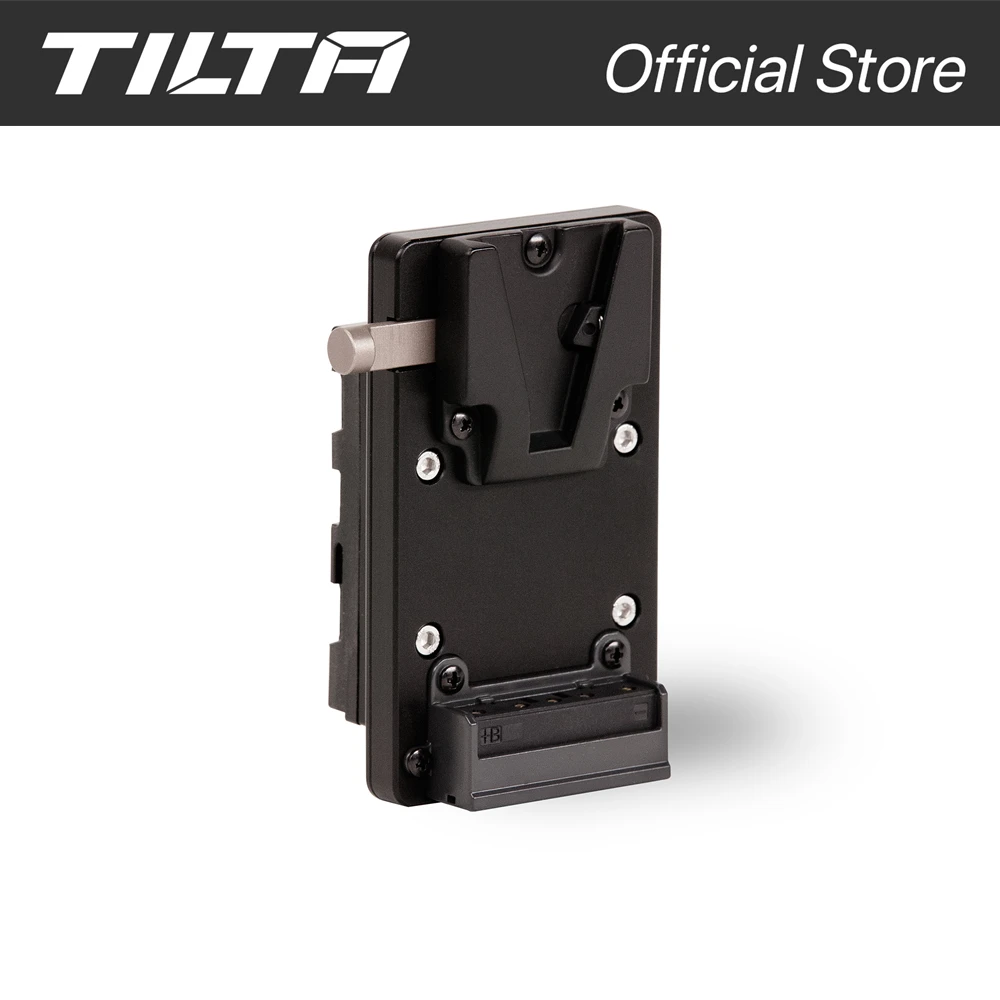 Tilta V Mount Battery Plate for Z CAM cameras for Sony L Series to V-Mount Adapter Battery Plate Type I Tiltaing Gray TA-ABP-G