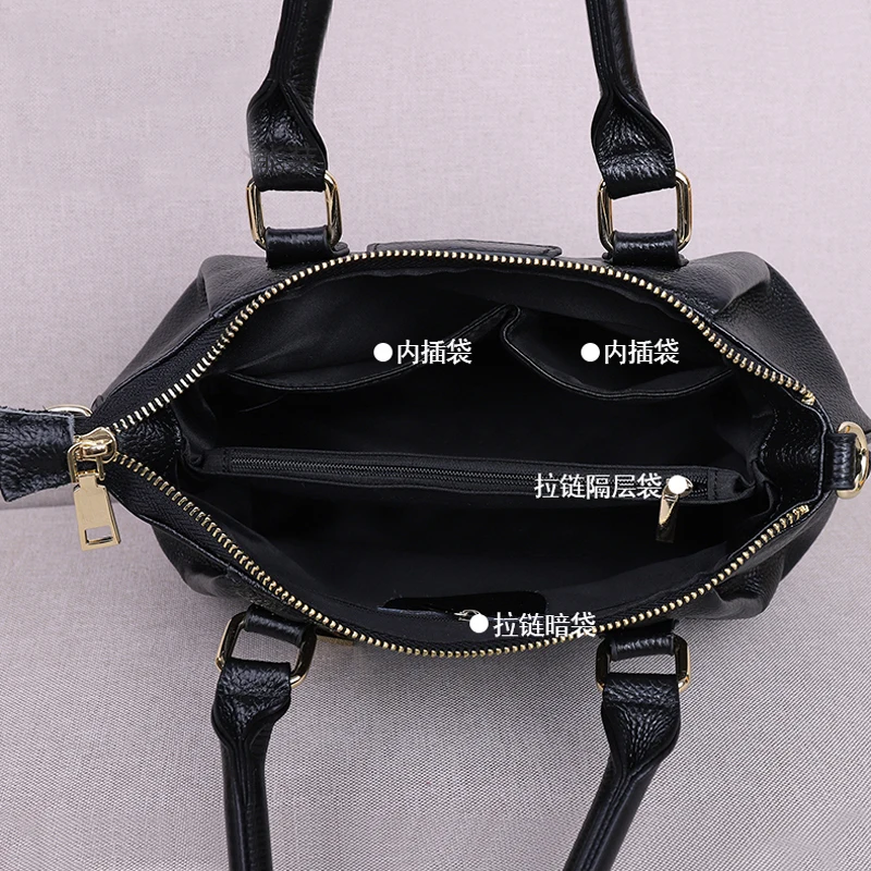 Genuine Leather Crossbody Bags for Women Luxury Handbag Fashion Ladies Shoulder Bag Female Messenger Bags Shopping Purse Totes