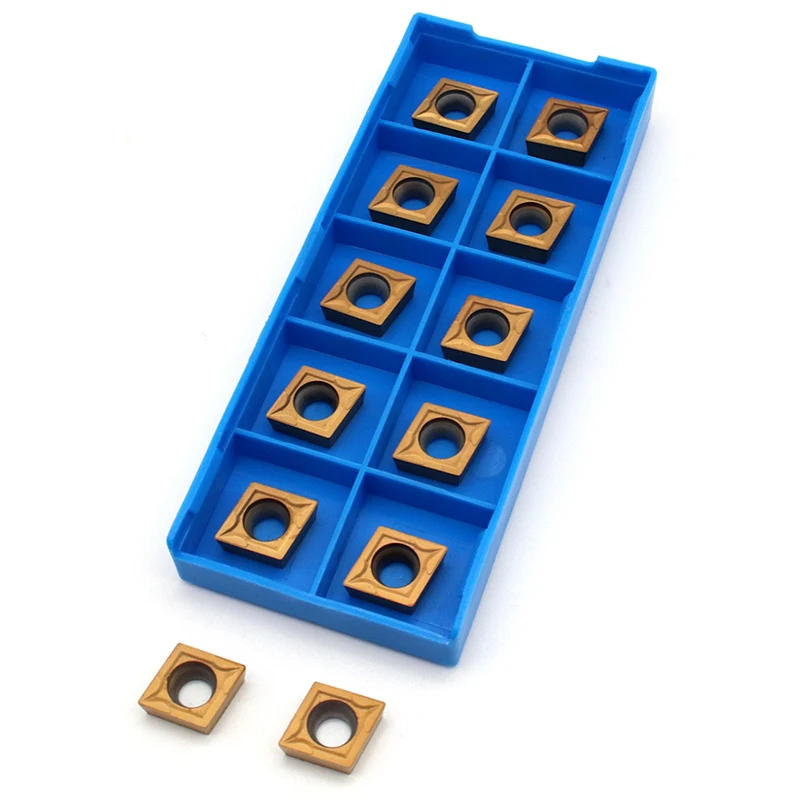 CCMT09T304 UE6020 50個の超硬チップ内部旋削工具ccmt 09T304旋盤ツールカッターcncツールsclcrためのツールホルダー