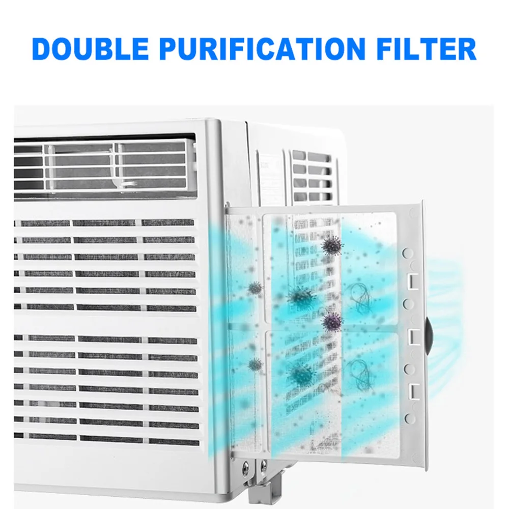 เครื่องปรับอากาศขนาดเล็ก1แรงม้าประเภทหน้าต่างในครัวเรือนหน้าต่างเครื่อง Air Cooler แบบบูรณาการอุปกรณ์ทำความเย็น