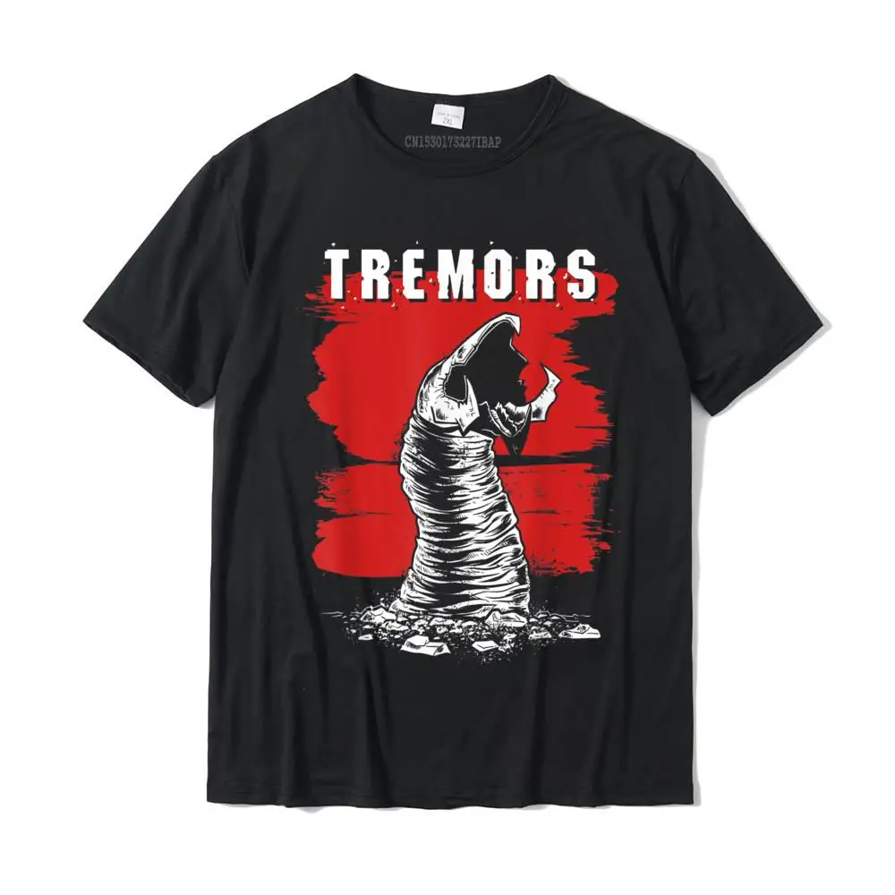 

Tremors Graboid Paint Smear Portrait Logo T-Shirt Fashionable Cotton Boy Tops & Tees Summer Fashionable T Shirts