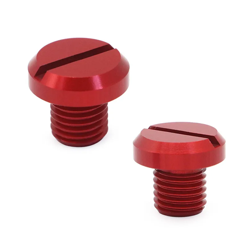 M10x1.25 Mirror Hole Plugs For Honda CB500F CB500X CRF1000L Africa Twin CRF250 Rally CRF250L CRF250M X-ADV XL700V NC750X MSX125