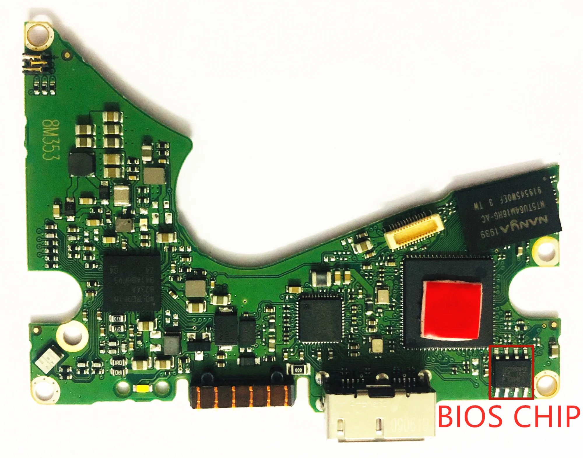 HDD PCB : 2060-800041-003 REVP1 WD 4T USB3.0 WD40NMZW-11GX6S1/  , 2060 800041 003 , USB3.0 800041-J03