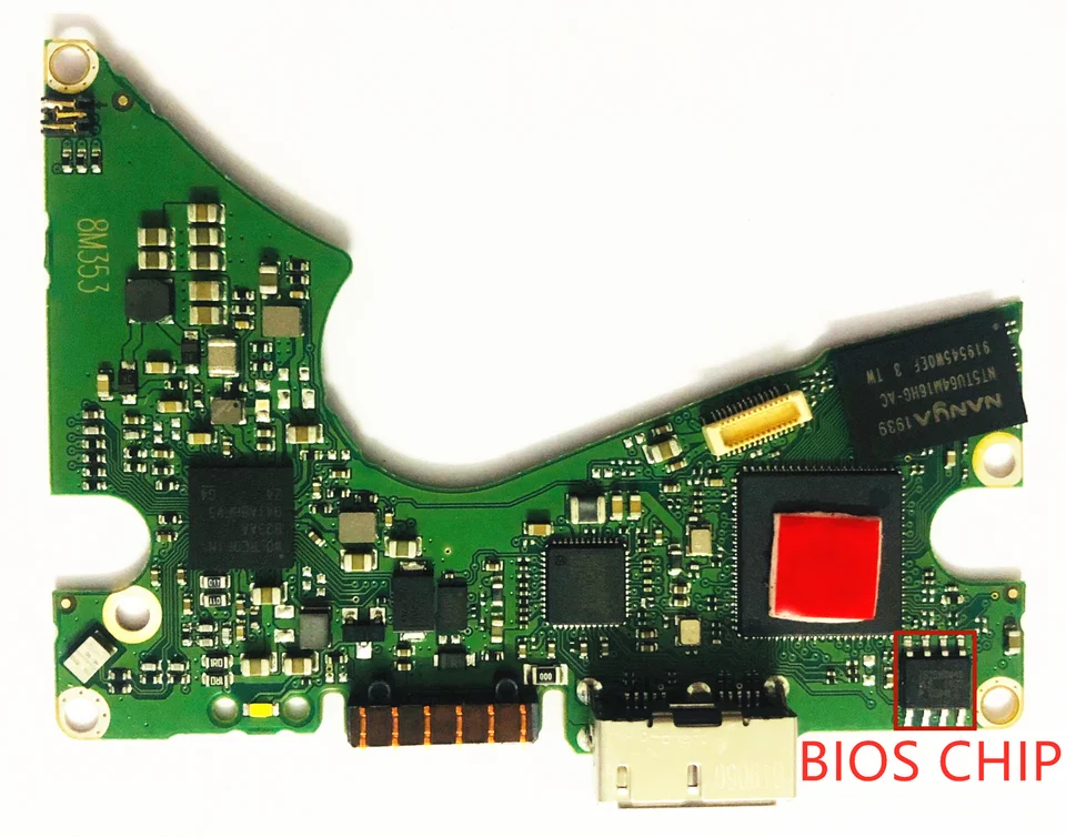 84drive  HDD PCB : 2060-800041-003 REVP1 4T USB3.0 WD40NMZW-11GX6S1/ , 2060