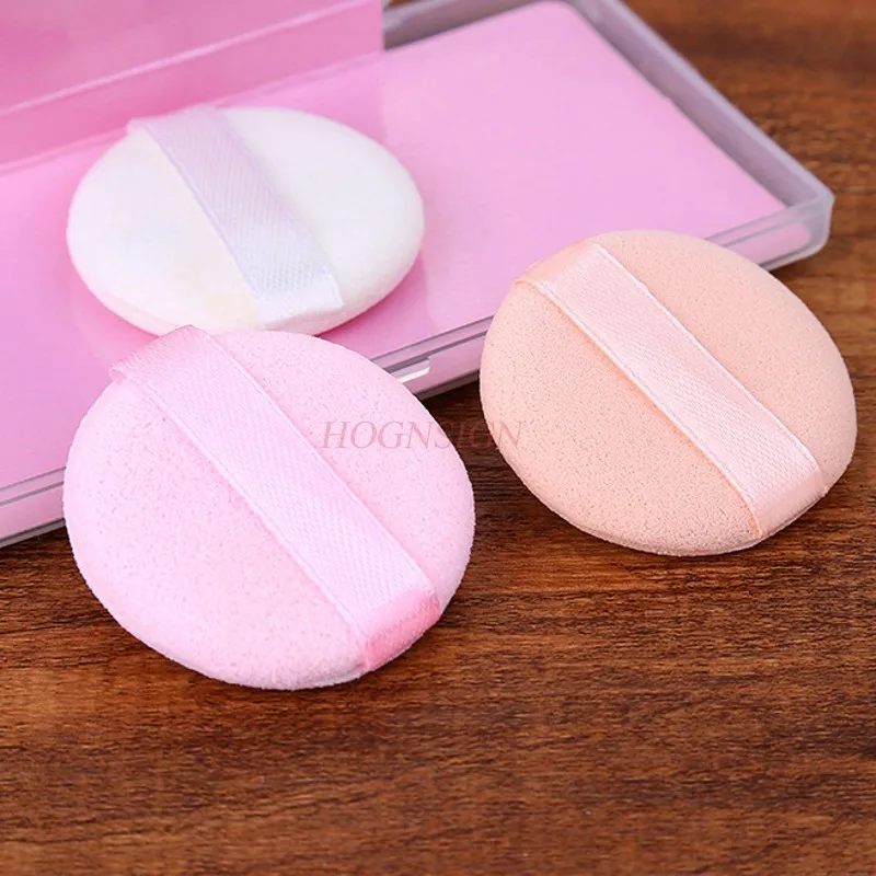 3 قطع من المزيج الدائري للمكياج الجاف والرطب، منتفخة منعشة للتحكم في الزيت، تليين البشرة