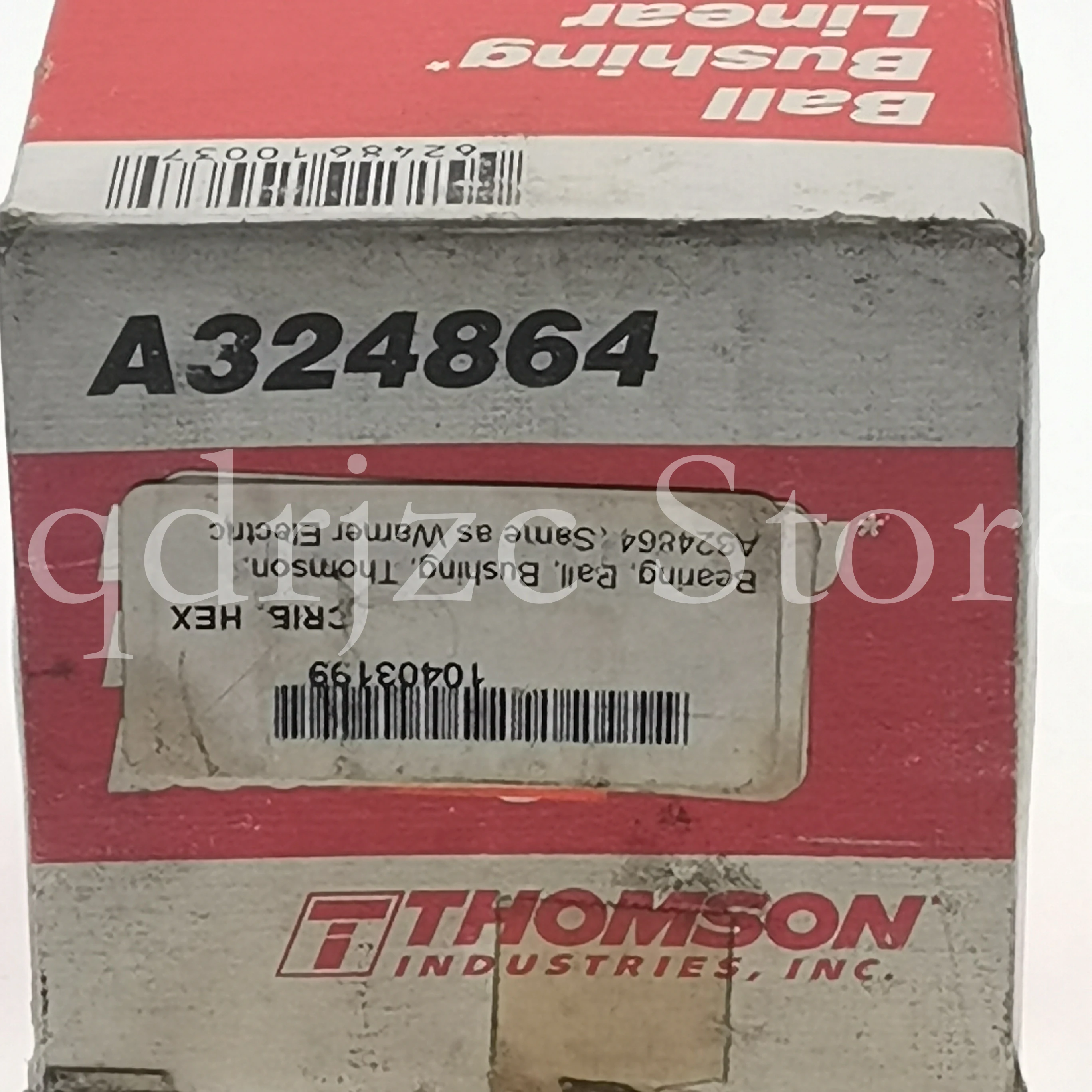 （old stock） inch linear bearings A324864 50.8mm X 76.2mm X 101.6mm