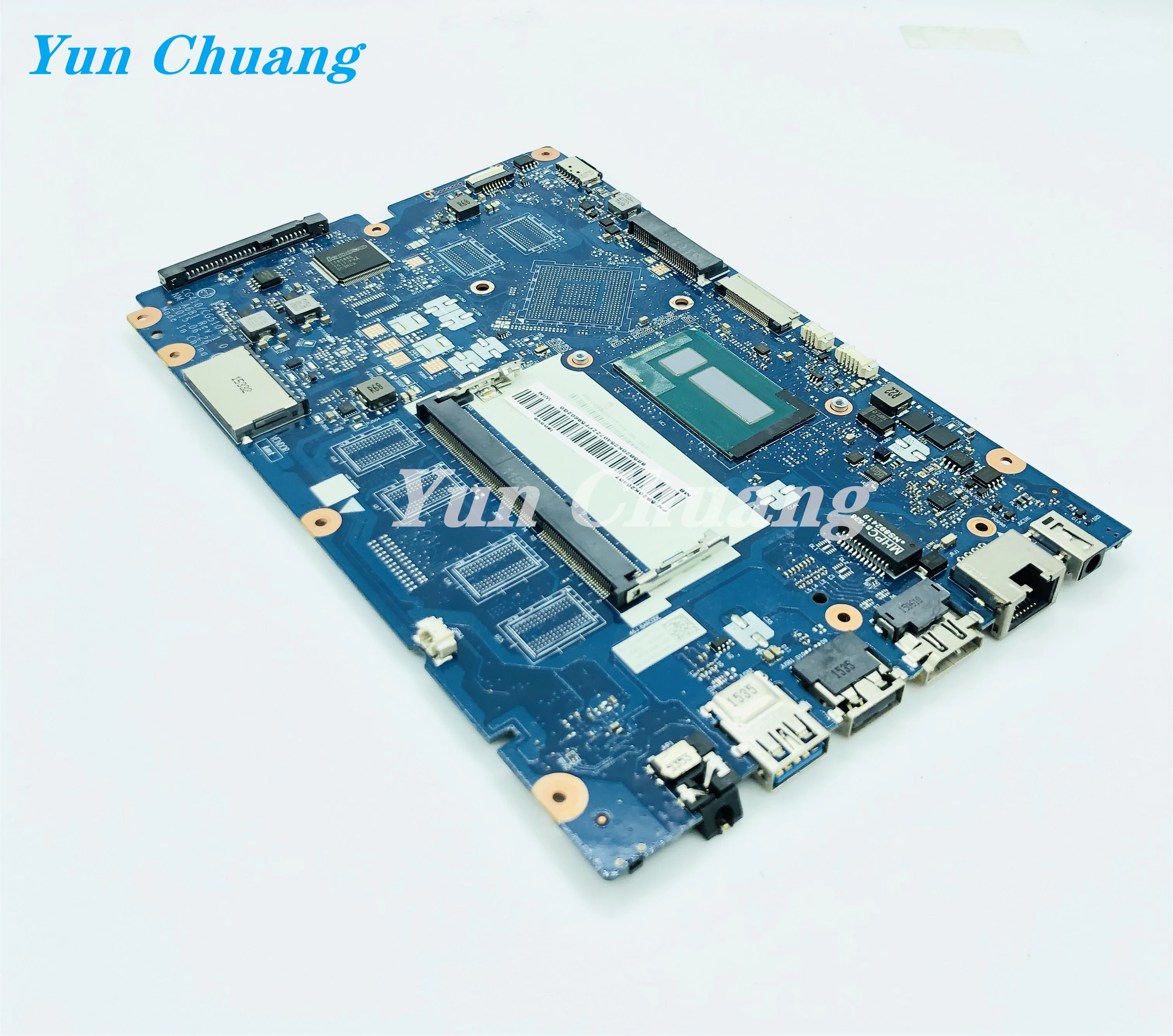 Imagem -03 - Placa-mãe do Portátil para Lenovo Ideapad Cg410 Cg510 Nm-a681 10015ibd 100-14ibd 3205u I35005u I5-5200u Cpu Uma Ddr3l Cg510