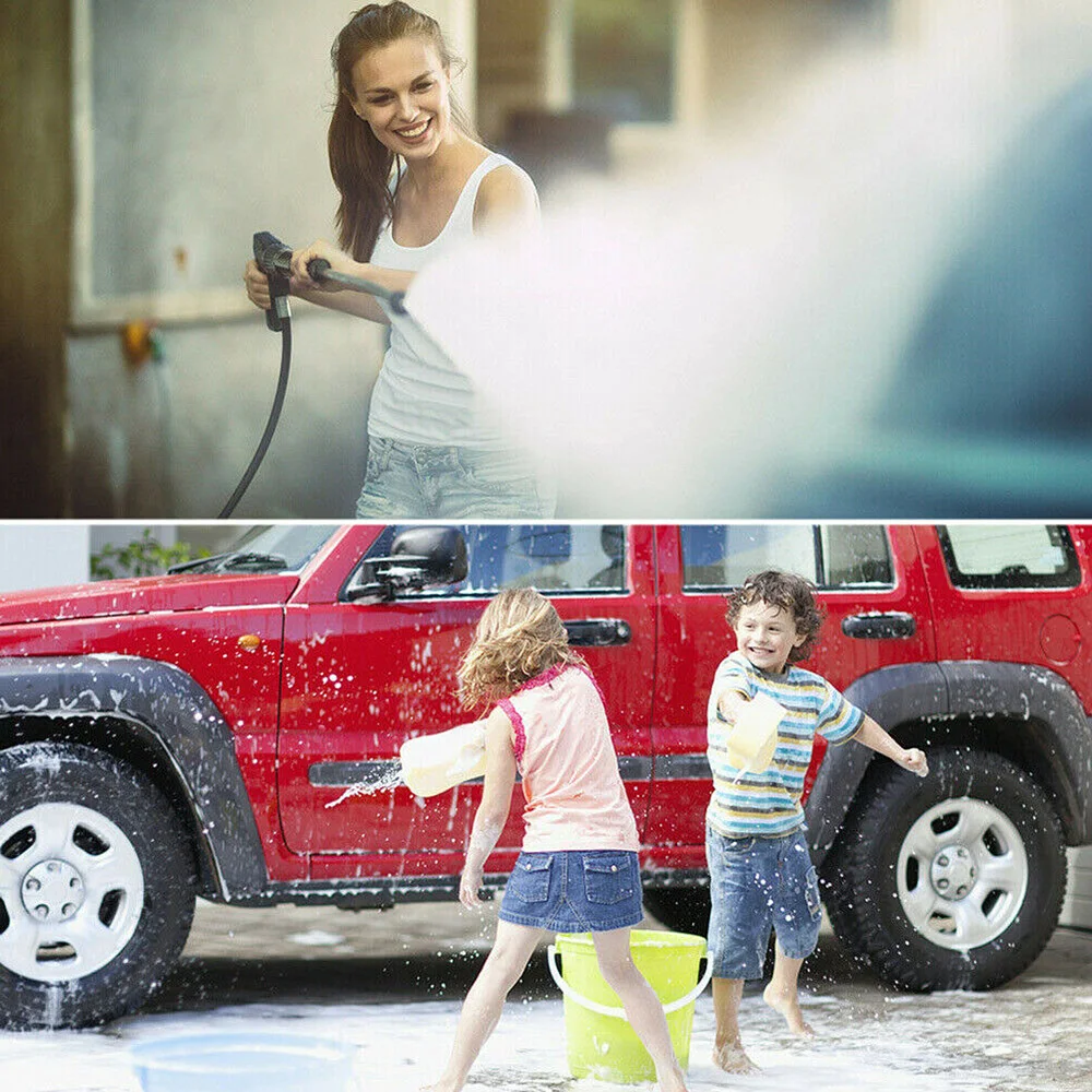 6M High Pressure Garden Car Water Sprayer 5800PSI M14 X M22 Jet Washer Hose Tube Compatible with Karcher K2 K3