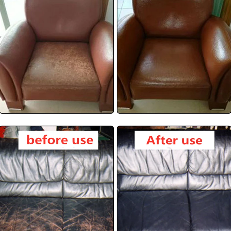 Leather Repair Cream Renovate Cleaner Repair Leather Bag Leather Scratch Crack Repair Car Seat Sofa Filling Cream