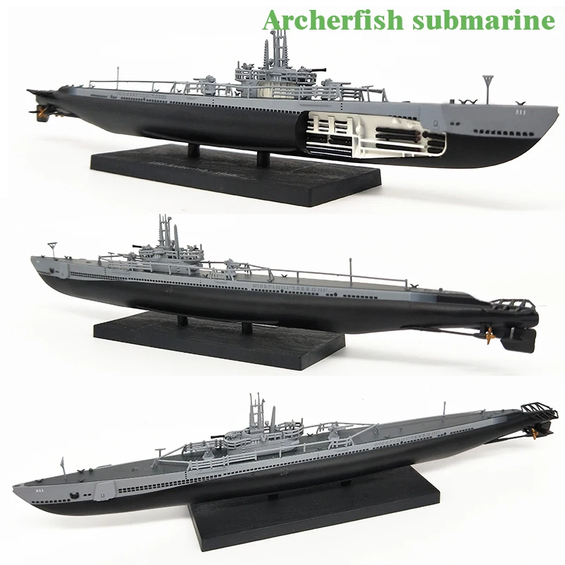 Super value  1:350  World War II submarine model  A variety of  Atlantic U-boats  Alloy warship model