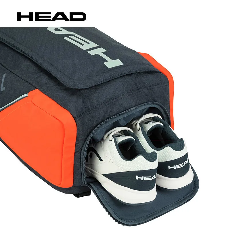 2020 New Genuine HEAD Tennis Backpack 1-2 Tennis Rackets Raquete De Tenis Padel Storage Bag Badminton Sport Accessories Original