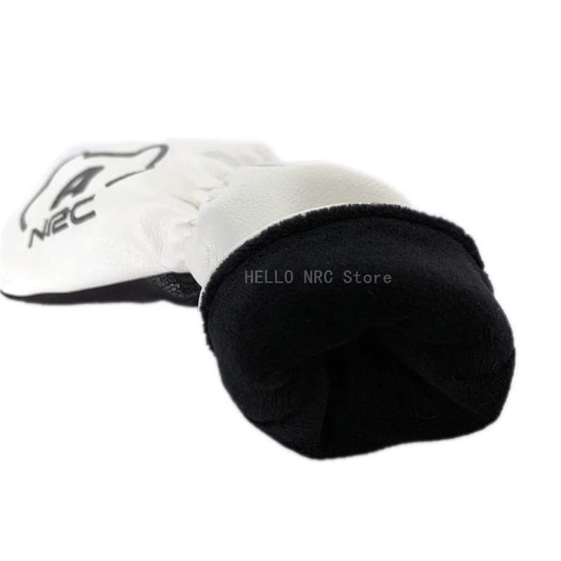 Golf Iron Cover 9Pcs /Set  PU Leather Waterproof No.4/5/6/7/8/9/P/S/A  Protector  White Black