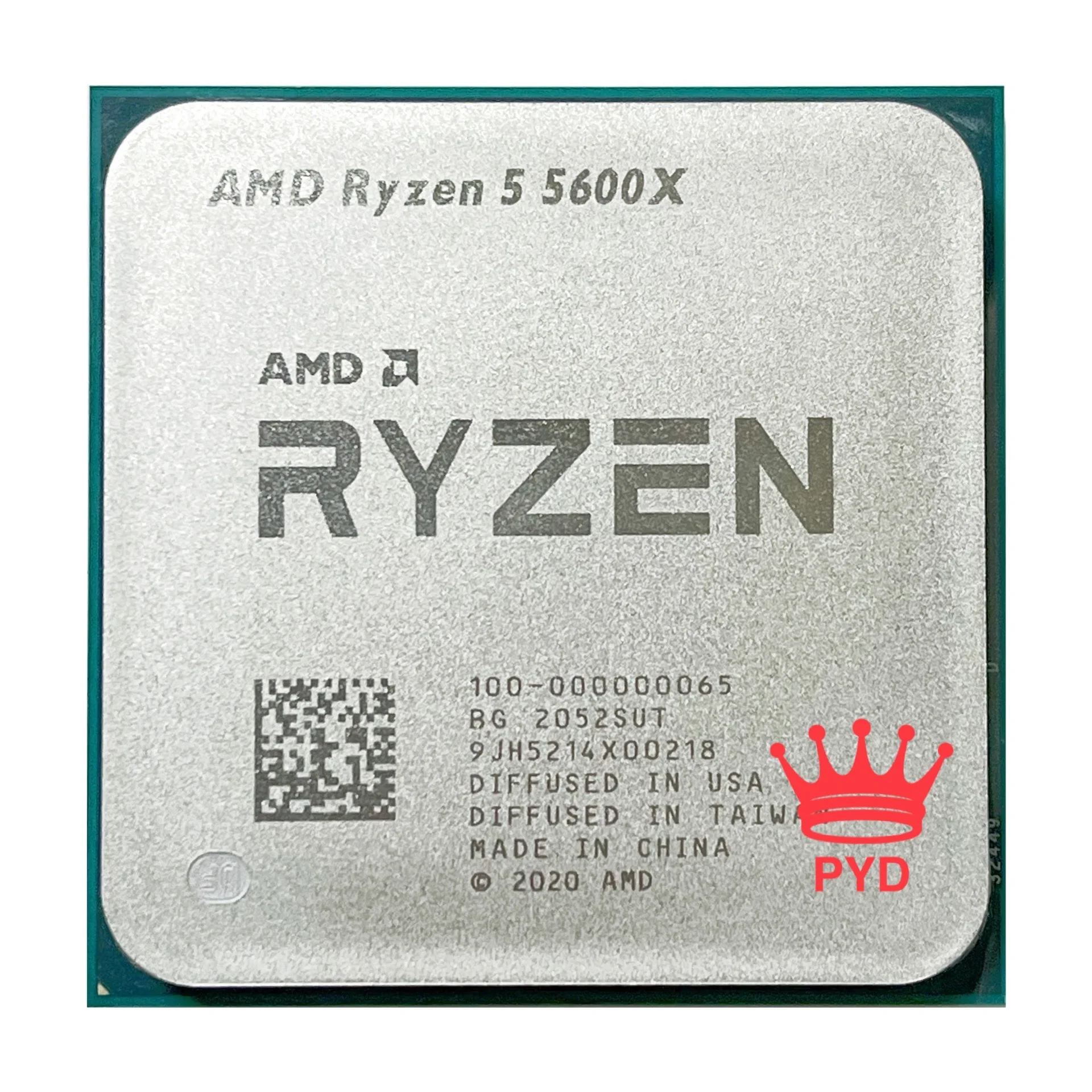 AMD Ryzen 5 5600X R5 5600X 3.7 GHz Six-Core Twelve-Thread CPU Processor 7NM 65W L3=32M 100-000000065 Socket AM4