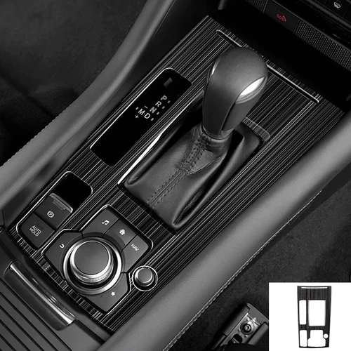 Moldura Interior para Mazda 6, Panel de cambio de marchas de estilo de coche, consola central, cubierta embellecedora, 2019, 2020, 2021, 2022, 2023, 2024