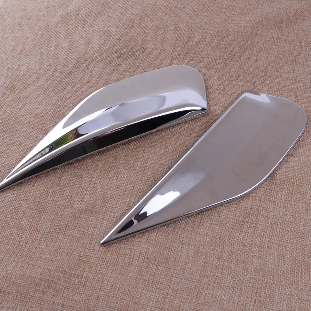 2Pcs Auto Hinten Fenster Spoiler Seite Bevel Säule Post Verchromt Trim Abdeckung für Buick Opel Vauxhall Mokka 2012-2018 zubehör – Detail 8