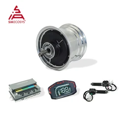 SIAECOSYS/QSMOTOR 212 2000W V1.1 Hub Motor 72V 45KPH conversion kit with EM50sp Controller for Electric Scooter