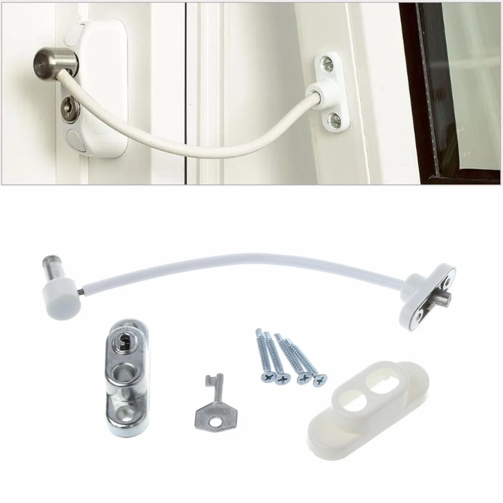 Hot selling  2018 Child Cable Door Restrictor Security Lock Kids Prevent Children Falling Door Window Anti-theft Lock