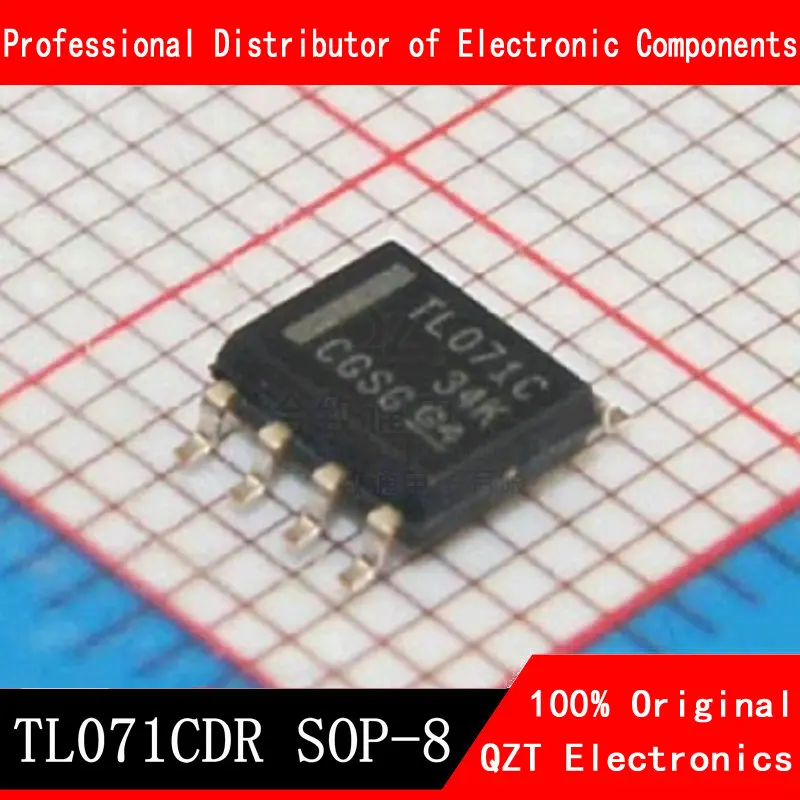 10 قطعة/الوحدة TL071 TL071C TL071CDR SOP-8 SMD جديدة ومبتكرة IC شرائح