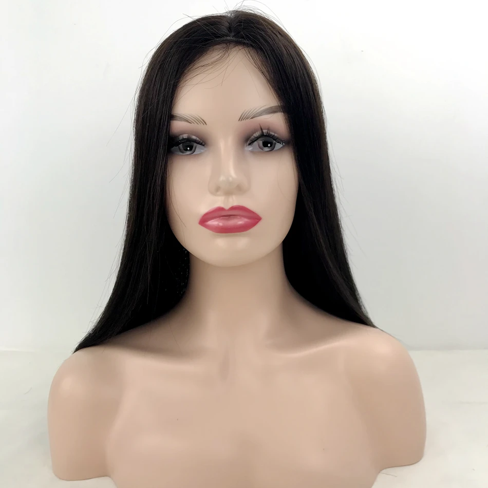 Invisible Natural Looking Silk Injected Base Topper For Women With Thinning Hair And Baldness Patches Clip On Hair Pieces