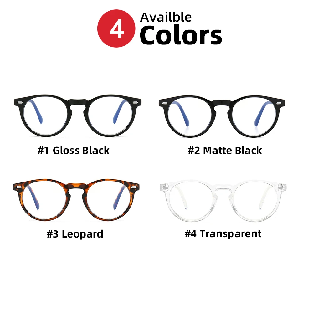VIVIBEE Fashion Matte Black Blue Light Blocking Men Glasses Square Anti Blue Ray Eyeglasses Women Office Leopard Gaming Goggles