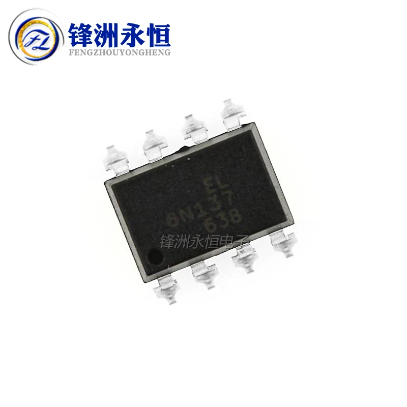 10PCS/LOT 6N137S SOP8 6N137SD EL6N137S SOP 6N137 SOP-8 SMD new and original IC High-speed isolated optocoupler logic output