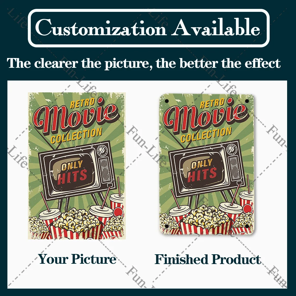 Feature Movie Vintage Posters Show Metal Tin Sign Retro Plaque Cinema Decor Hobby Bedroom Wall Decoration 20x30 cm image 6
