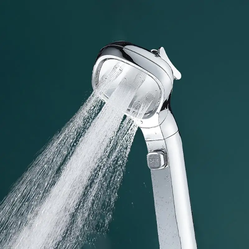 Four-Speed Adjustable Bathroom Filter Shower Head High Pressure SPA Handheld Shower Head Nozzle Gun Gear Sprayer Bathroom Tool