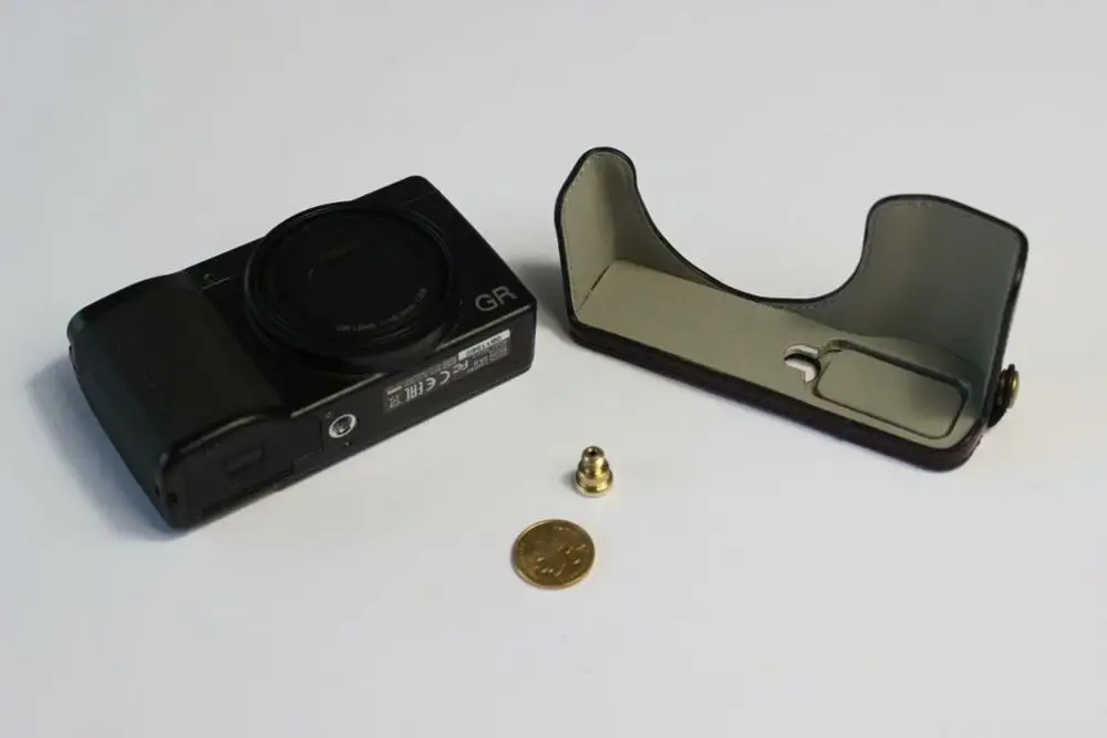 Чехол для Ricoh GR III GR3 с отверстием для батареи