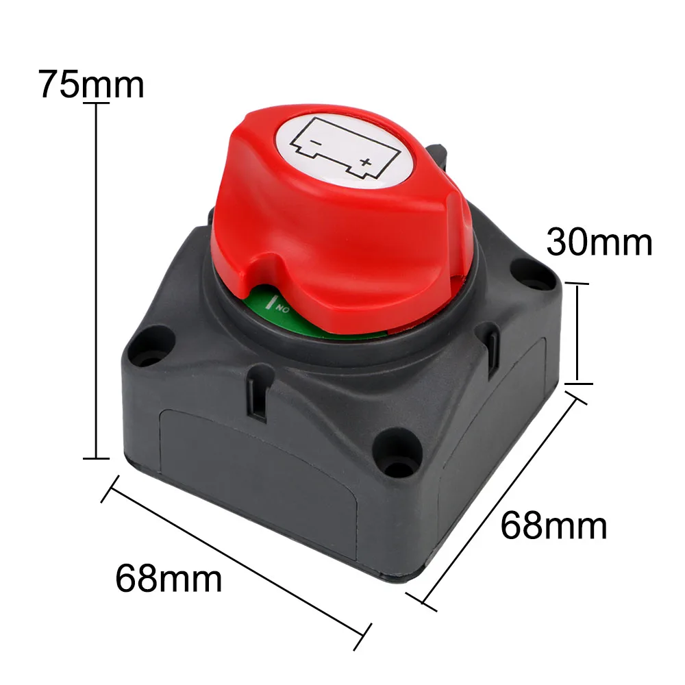 12V-60V 100A-300A interruttore isolatore batteria M10 Controller batteria 100A-400A 24V 12V accessori auto per barca camion rimorchio marino