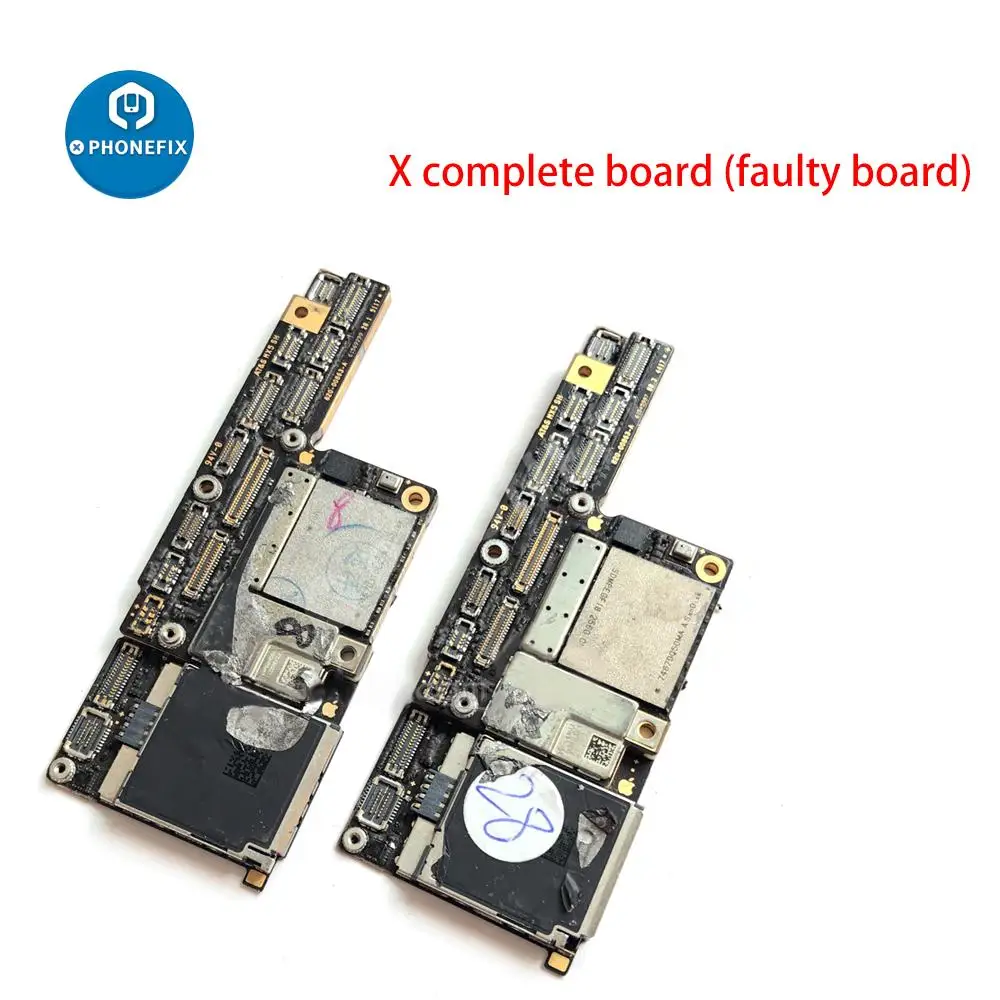 Damaged Scrap Not Working Phone Motherboard for iPhone XS XSMAX XR with NAND Motherboard Experience Skill Training Repair Board