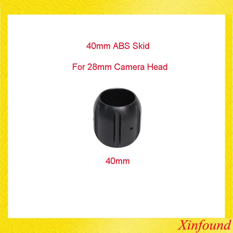 

28mm Camera Head Skid Video Camera Head Protective Skid DIY 40mm 90mm Skid Flexible Pipeline Imspection Camera Head Skid