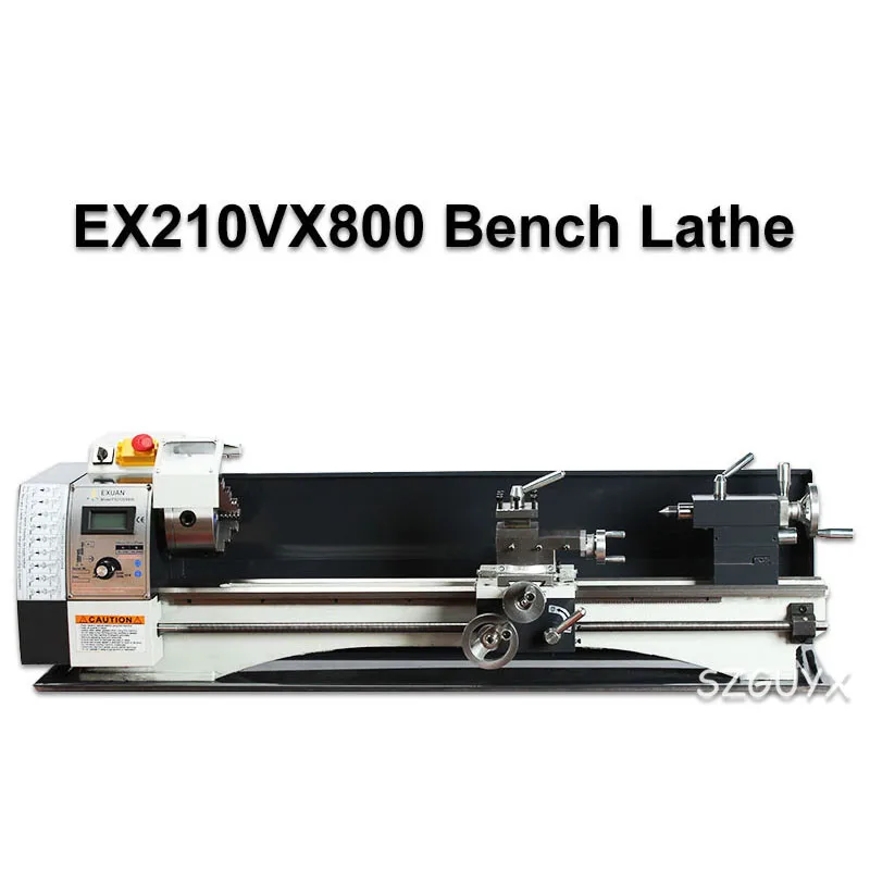 EX210V/EX210VX800 Household Brushless Motor Bead Machine Woodworking Miniature Metal Processing CNC Desktop Teaching Lathe Tools