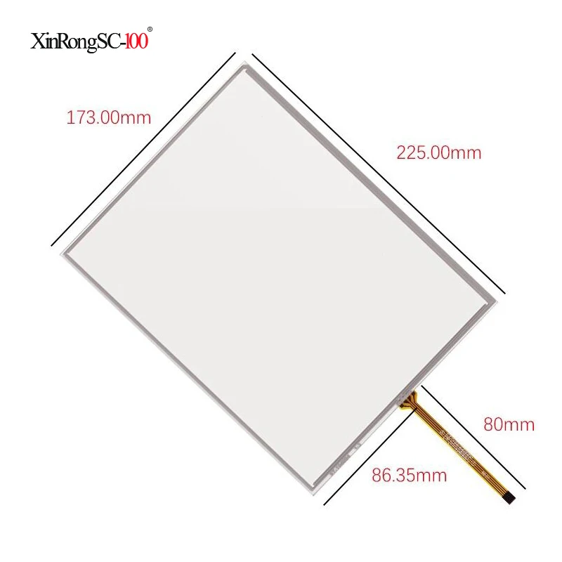 

New 10.4 Inch Touch Screen 4 wire resistive USB touch panel overlay kit 225*173 225*173mm 225mm*173mm