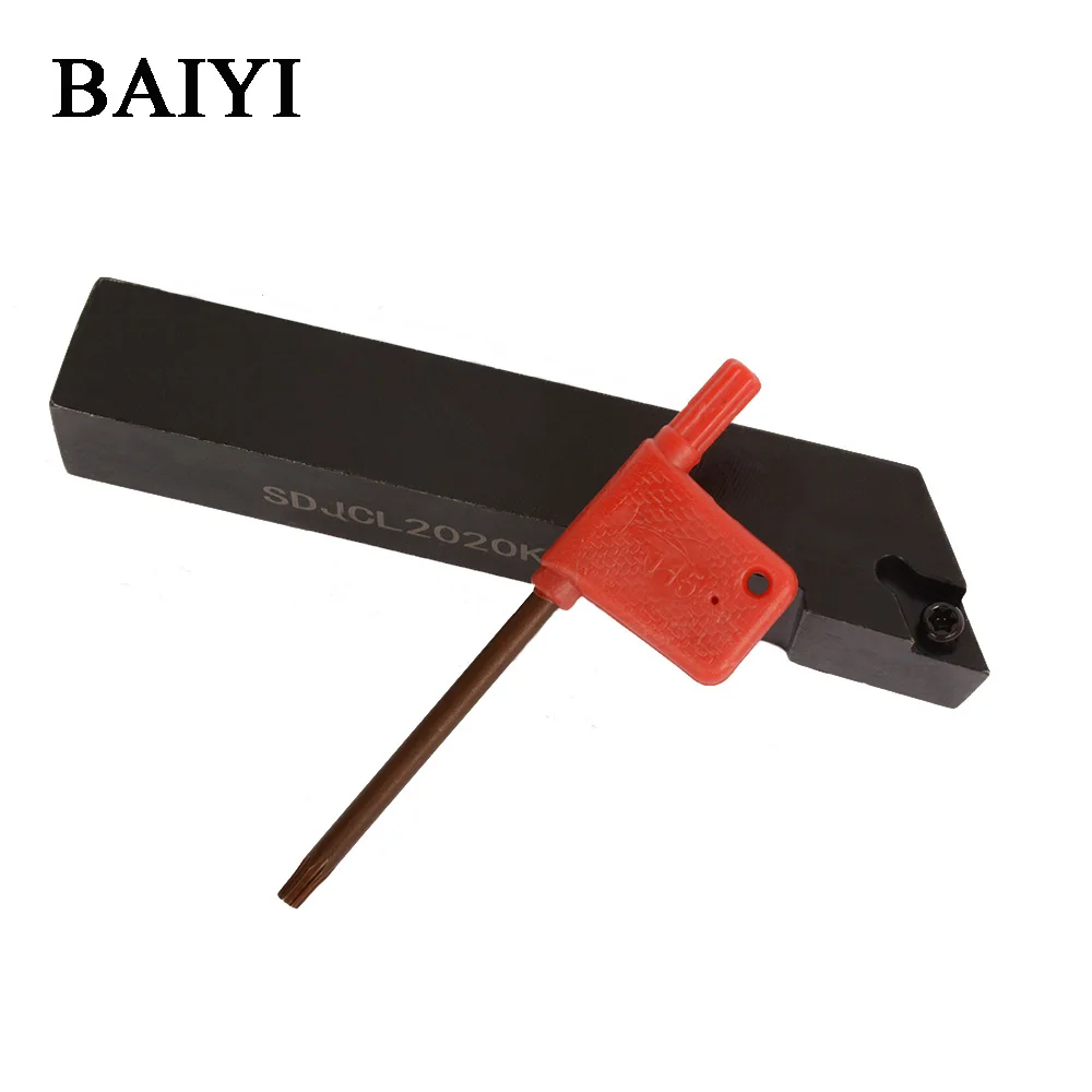 SDJCL1010/SDJCL1212/SDJCL1616/SDJCL2020/SDJCL2525 H07/K11 Sử Dụng Carbide Lắp DCMT/DCGT dụng cụ quay rau SDJCL