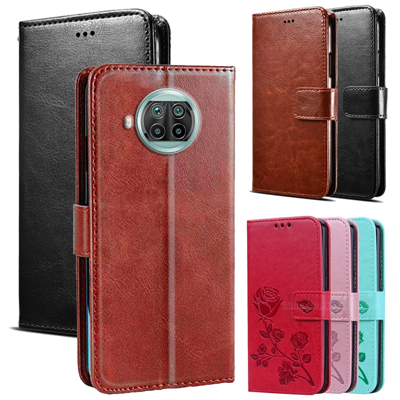 Case For Xiaomi Mi 10i 5G M2007J17I Flip Cover PU Leather Funda Shell For Xiaomi 10i Telefone Wallet Magnet Case Protector Coque