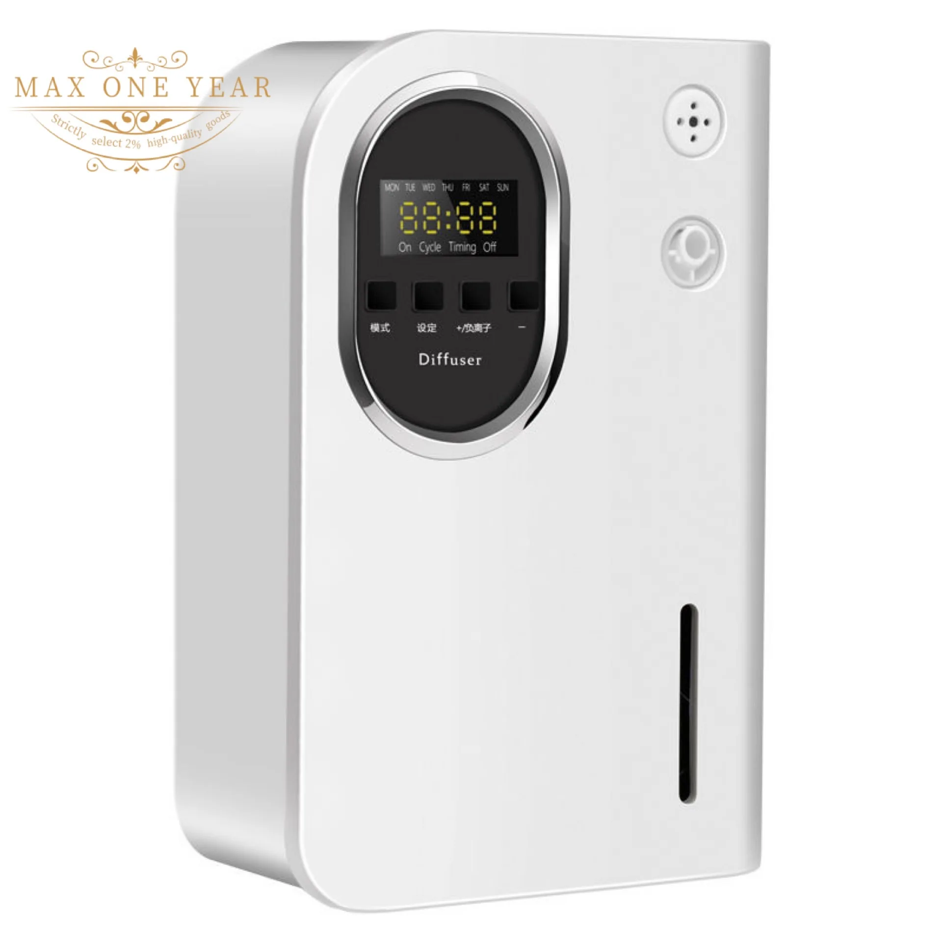 Purificador de aire de iones negativos para Hotel, difusor de Aroma de aceite esencial, máquina de Aroma de Frgrance para oficina, hogar y KTV, MAX, un año ~ 500 ㎡, 160ml