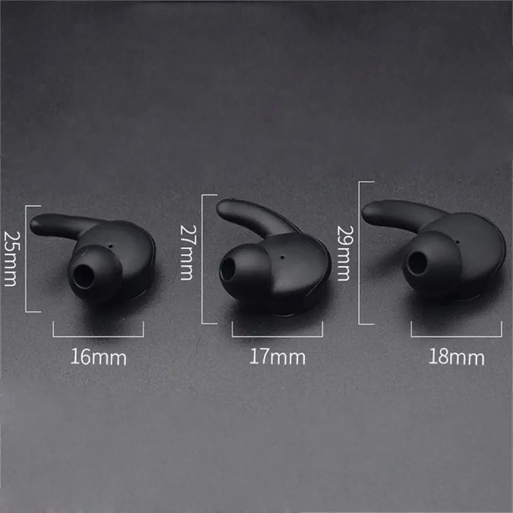 3 pasang Earpiece baru In-Ear Eartips Earphone penutup earbud silikon Tips untuk Huawei Honor xSport AM61