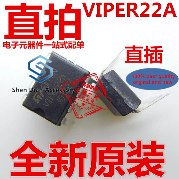 

10 шт., 100% оригинальные новые фотообои VIPER22A DIP8 V1PERZZA