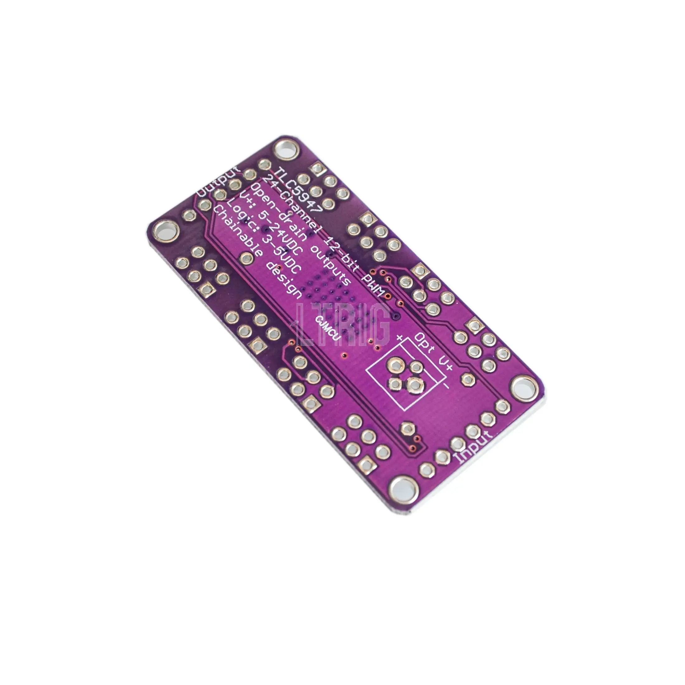 LTRIG Custom 1PCSTLC5947 12-Bit 24-Channel PWM LED Driver Module With Internal Oscillator 12 Bit 3-5.5V