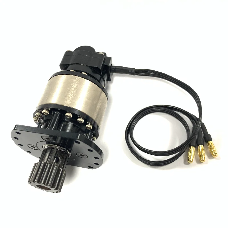 1/14 Hydraulic Excavator Slewing Motor Model Accessories High Torque Brushless Planetary Slewing Motor Robot Drive